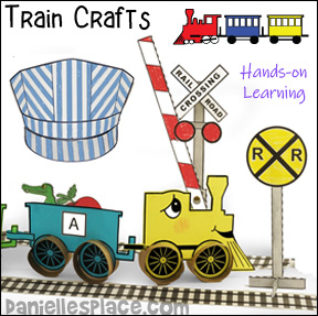 Train Crafts and Hands-on Learning Activities