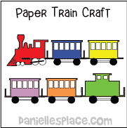 Train Paper Craft