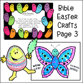 Easter Bible Crafts Page 3