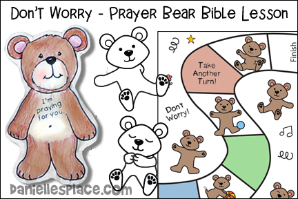 Prayer Bear - Don't Worry Bible Lesson for Children