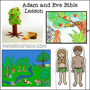 Adam and Eve Sunday School Lesson from www.daniellesplace.com
