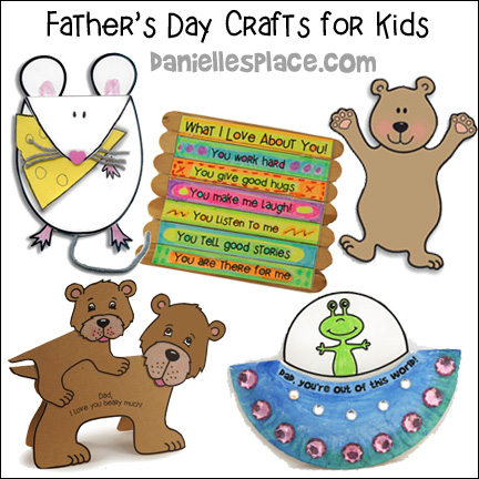 Father's Day Craft Children Can Make from www.daniellesplace.com