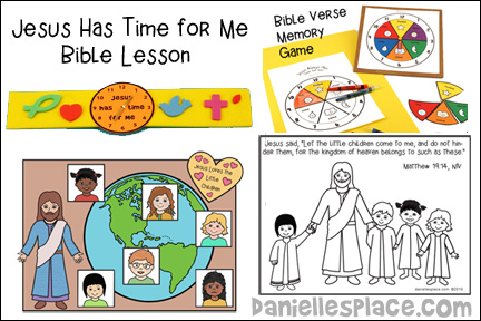 Jesus Has Time for Me Bible Lesson