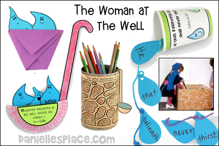 Woman at the Well Bibble Craft