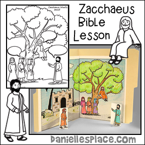 Zacchaeus Bible Crafts for Older Children