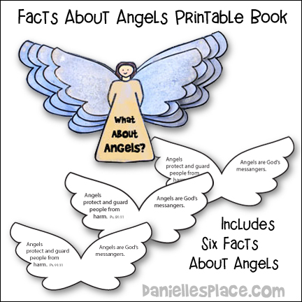 "What About Angels" Printable Book Craft