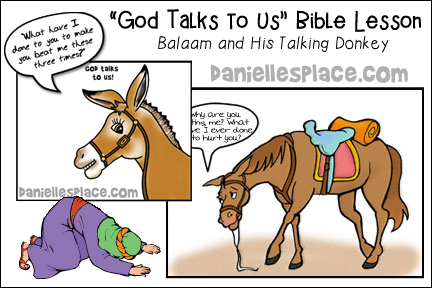 Children's Bible Lessons: Lesson - How Does God Talk To Us?