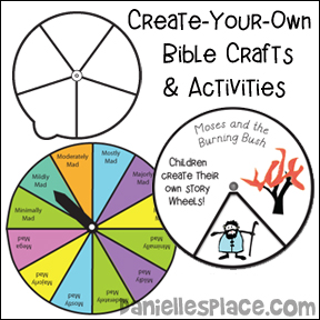 Create-Your-Own Bible Crafts and Activities