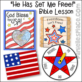 Freedom - "He Has Set Me Free" Bible Lesson