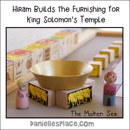 The Molten Sea in King Solomon's Temple Built by Hiram
