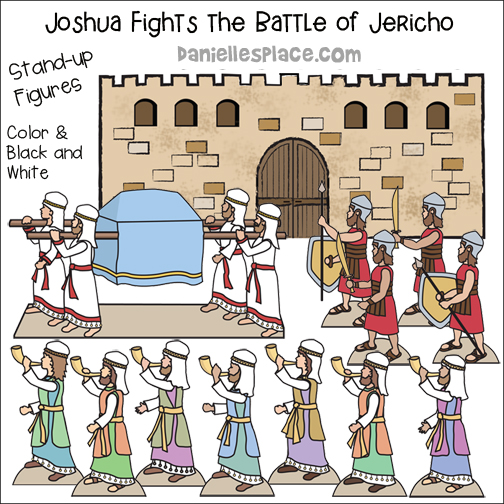 Free Coloring Pages Of Joshua And The Battle Of Jericho