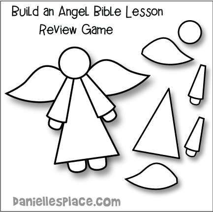 Build an Angel Bible Lesson Review Game for Children's Ministry