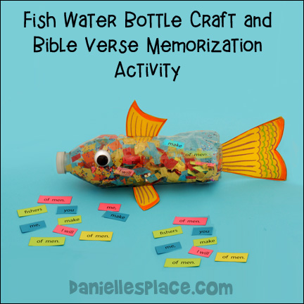 Bible Verse Games for Preschoolers on Matthew 4:19: Goin' Fishin
