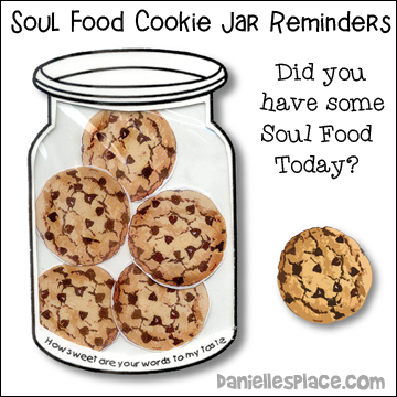 Soul Food Cookie Jar Reminders Craft and Activity