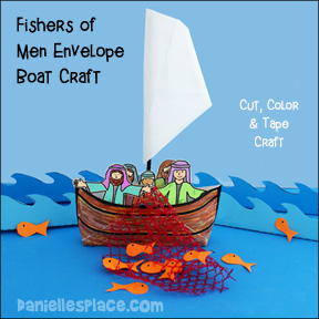 Fishers of Men Envelope Boat Craft