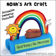 Noah's Ark Rainbow Display Craft