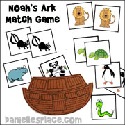 Noah's Ark Match Game