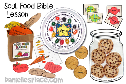 Soul Food Bible Lesson for Children's Ministry and Sunday School