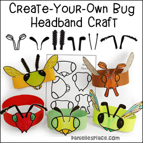 Create-Your-Own Bug Headband Craft