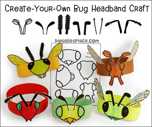Create Your Own Bug Headband Craft