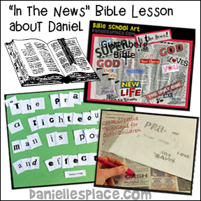 Daniel Bible Lesson - "In the News"