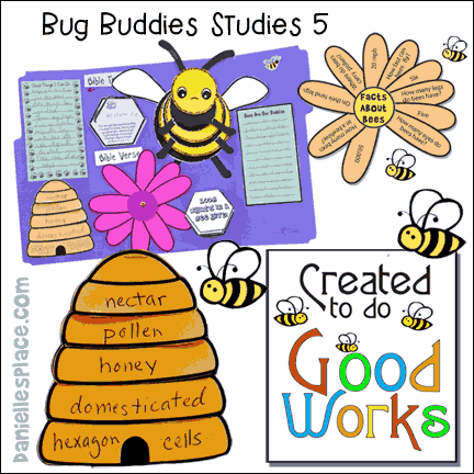 Bug Buddies Studies 5 - Honey Bees - Created for a Purpose