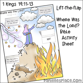 Elijah Lift-the-flap Bible Verse Review