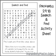 Bible Verse Word Search and Memory Verse Review