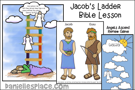 Jacob's Ladder Bible Lesson for Children's Ministry