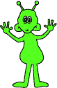 little green alien