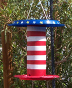 Patriotic Bird Feeder