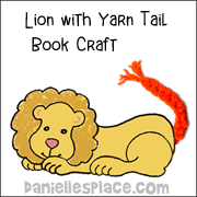 Lion-shaped book Craft